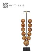 Object Nature Lariat Necklace Amber Brown