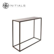 Side Table Broadway Raw Iron Metallic Brown