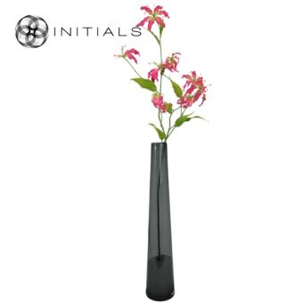 Silk Bouquet Glass Stretch Smoke