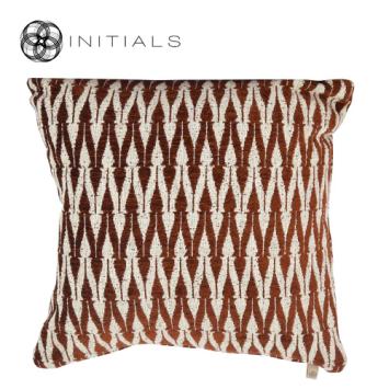 Cushion Cabin Fiore Cinnamon Brown