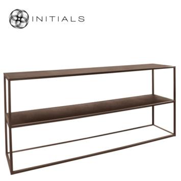 Storage Table Broadway 2 Raw Iron Metallic Brown